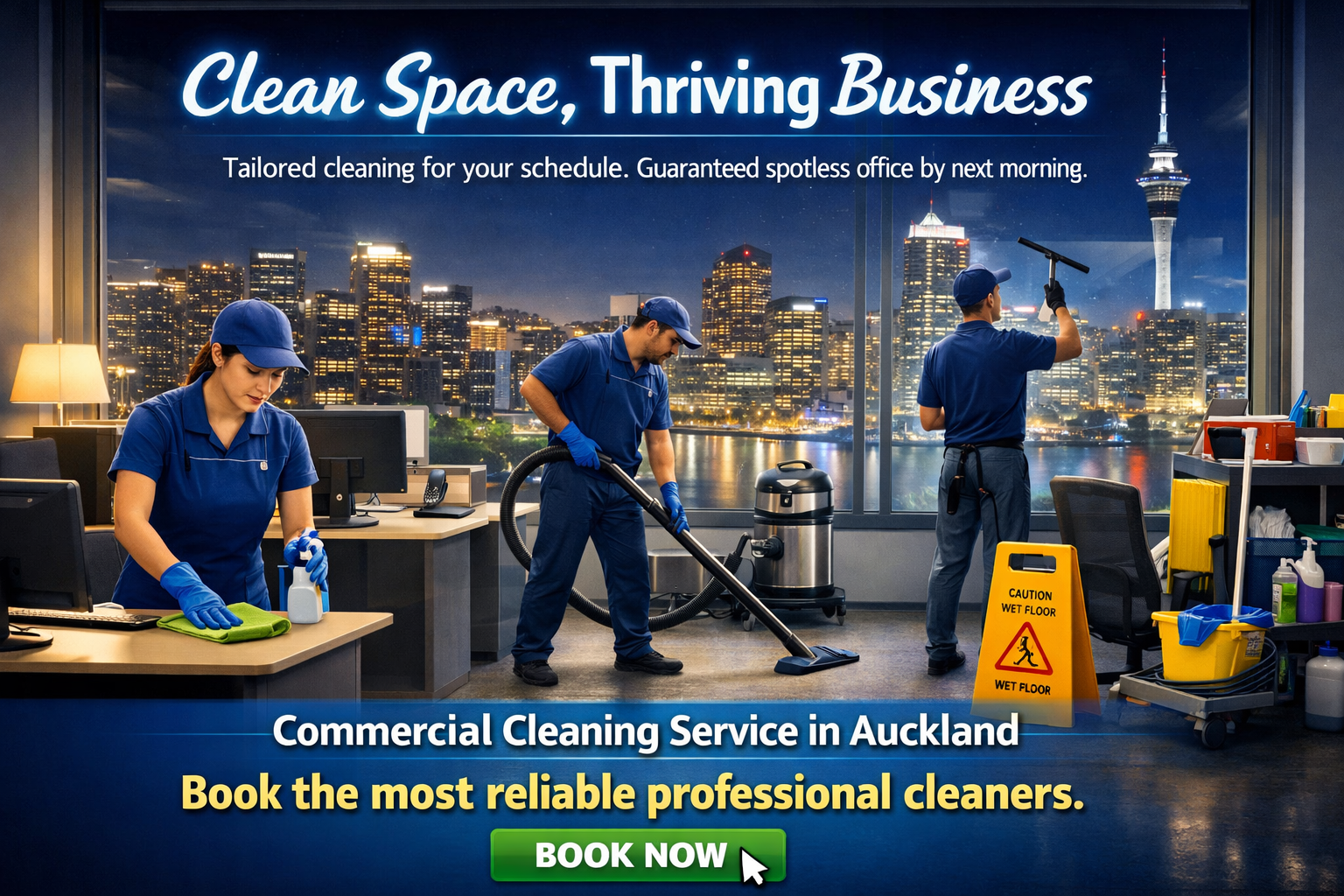 Commercial Cleaning Service in Auckland