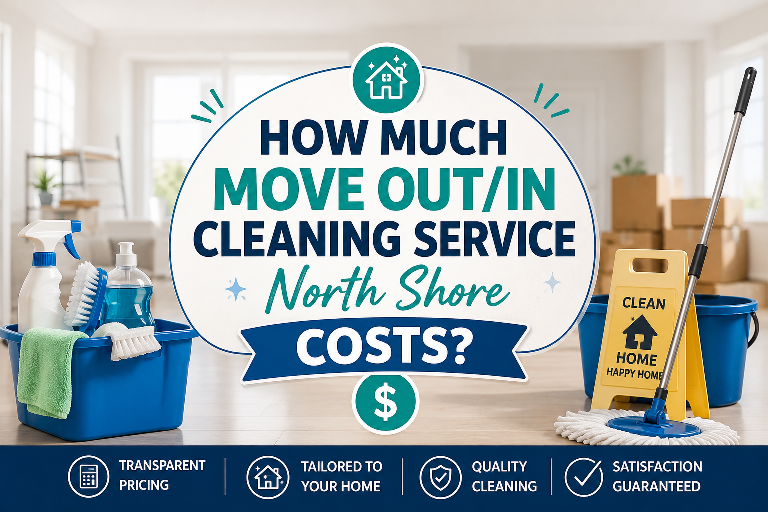 How Much Move Out/In Cleaning Service North Shore Costs?
